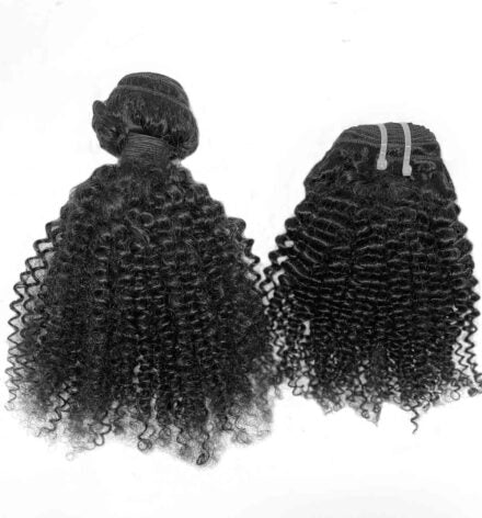 Kinky Curly Remy Hair (steamed)